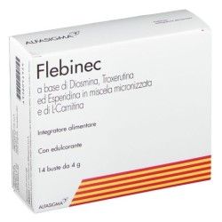 Flebinec
con edulcorante
confezione 14 bustine da 4 g