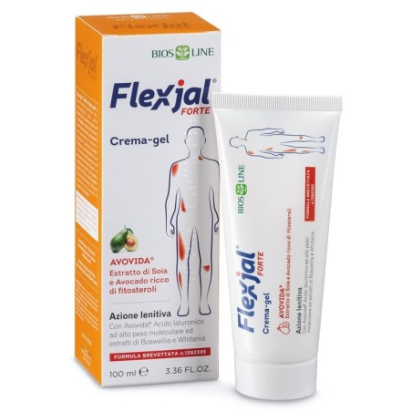 Flexjal forte
crema-gel
azione lenitiva
tubo da 100 ml