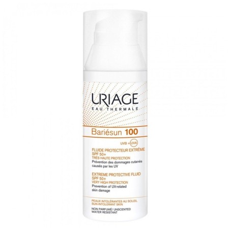 Uriage
Bariesun 100
fluido protezione estrema
SPF 50+
Flacone airless da 50 ml