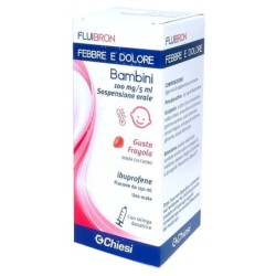 Fluibron
febbre e dolore bambini
100 mg/5 ml sospensione orale
ibuprofene