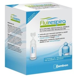 Fluirespira solution physiologique 30 ampoules