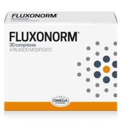 Fluxonorm
senza glutine | senza lattosio
scatola da 30 compresse deglutibili a rilascio modificato