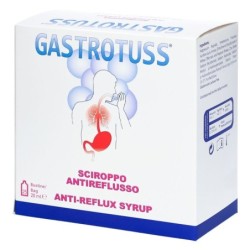 Gastrotuss
sciroppo antireflusso
confezione da 25 bustine