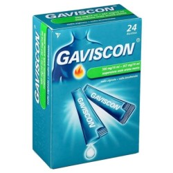 Gaviscon oral suspension 24 envelopes