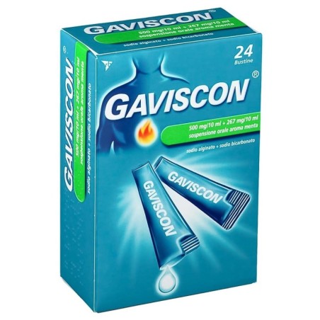 Gaviscon oral suspension 24 sachets