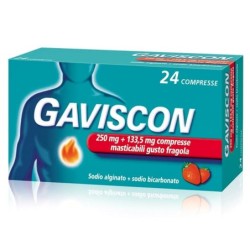 Gaviscon 250 + 133,5 mg 24 Kautabletten