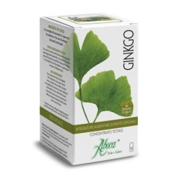 Ginkgo
concentrato totale
integratore alimentare di piante officinali
barattolo da 50 opercoli