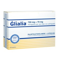Glìalia 700 mg + 70 mg microgranuli per uso orale (via sublinguale)
