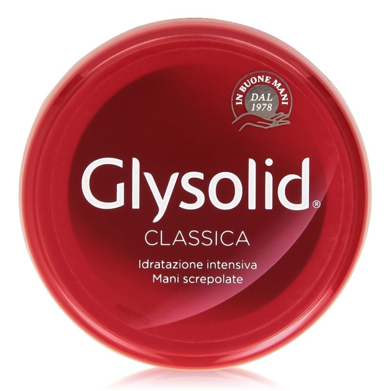 Glysolid
classica
idratazione intensiva mani screpolate
vasetto da 100 ml