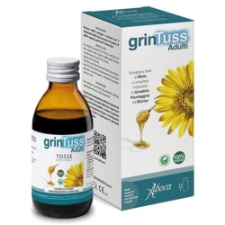 GrinTuss
adulti
tosse secca e grassa
sciroppo a base di miele e complessi molecolari di grindelia, piantaggine ed elicriso