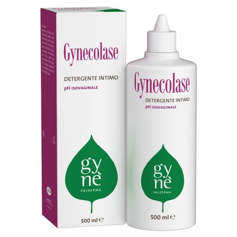 Gynecolase
detergente intimo
pH isovaginale
flacone da 500 ml