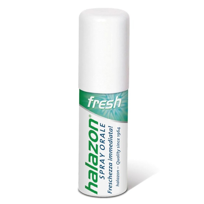 Halazon fresh
spray orale
freschezza immediata
flaconcino spray da 15 ml