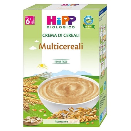 Hipp biologico crema multicereali senza latte