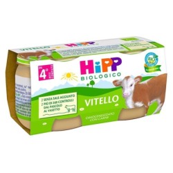 Hipp biologico
omogeneizzato
vitello
dal 4° mese compiuto
confezione 2 vasetti da 80 g