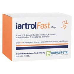 Iartrol Fast
senza glutine
scatola da 10 compresse