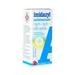 Imidazyl
antistaminico
1 mg/ml + 1 mg/ml collirio, soluzione
Nafazolina nitrato, tonzilamina cloridrato
