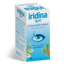 Iridina
light
0,1 mg/ml collirio, soluzione
benzalconio cloruro