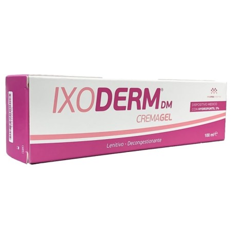 Ixoderm DM
cremagel
lenitivo - decongestionante
con hydropuntil 3%
tubo da 100 ml