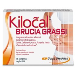 Kilocal brucia grassi scatola da 15 compresse deglutibili