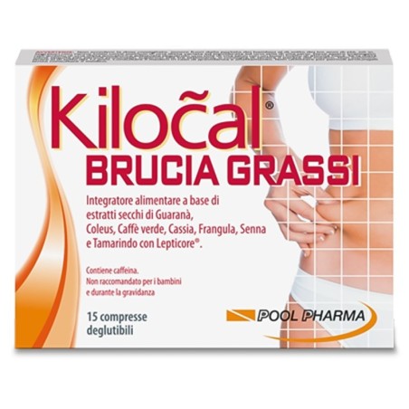 Kilocal brucia grassi scatola da 15 compresse deglutibili