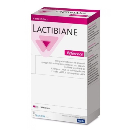 Lactibiane
tolerance
Integratore alimentare a base di 5 ceppi microbiotici
scatola da 30 capsule