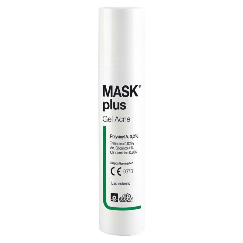 Mask plus
gel acne
uso esterno
flacone da 50 ml