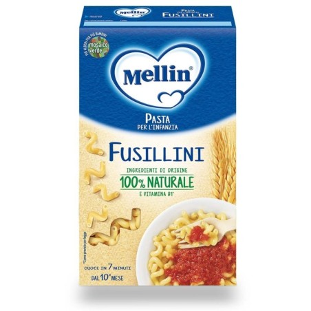 Mellin pasta fusillini Ingredienti di origine 100% naturale