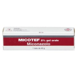 Micotef
2% gel orale
miconazolo
tubo da 40 g