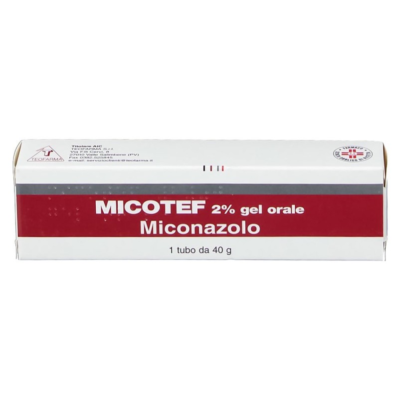 Micotef 2% gel solution buvable 40 g