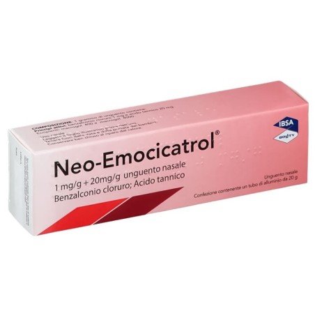 Neo-emocicatrol unguento nasale