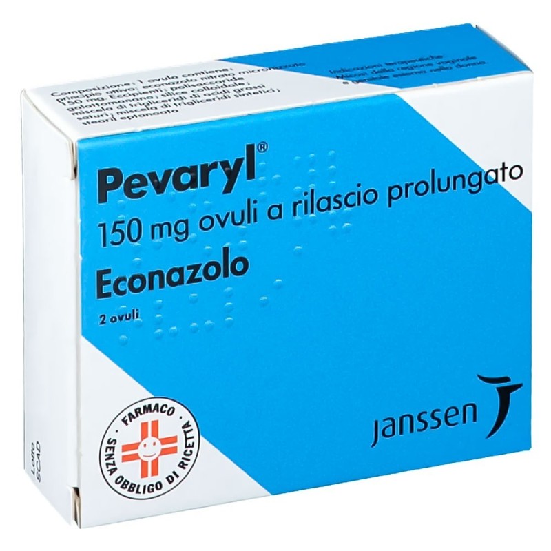 Pevaryl 150 mg 2 vaginal suppositories prolonged release