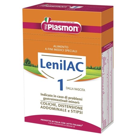 Plasmon
lenilAC 1
dalla nascita
Alimento a fini medici speciali