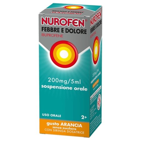 Nurofen
febbre e dolore
200mg/5ml sospensione orale
Ibuprofene
