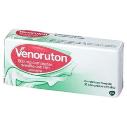 Venoruton
500 mg compresse rivestite con film
oxerutina
scatola da 30 compresse rivestite