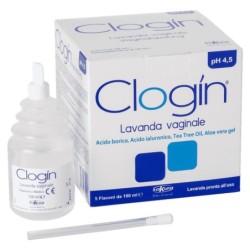 Clogin
lavanda vaginale
pH 4,5
confezione 5 flaconi da 10 ml (pronta all'uso)