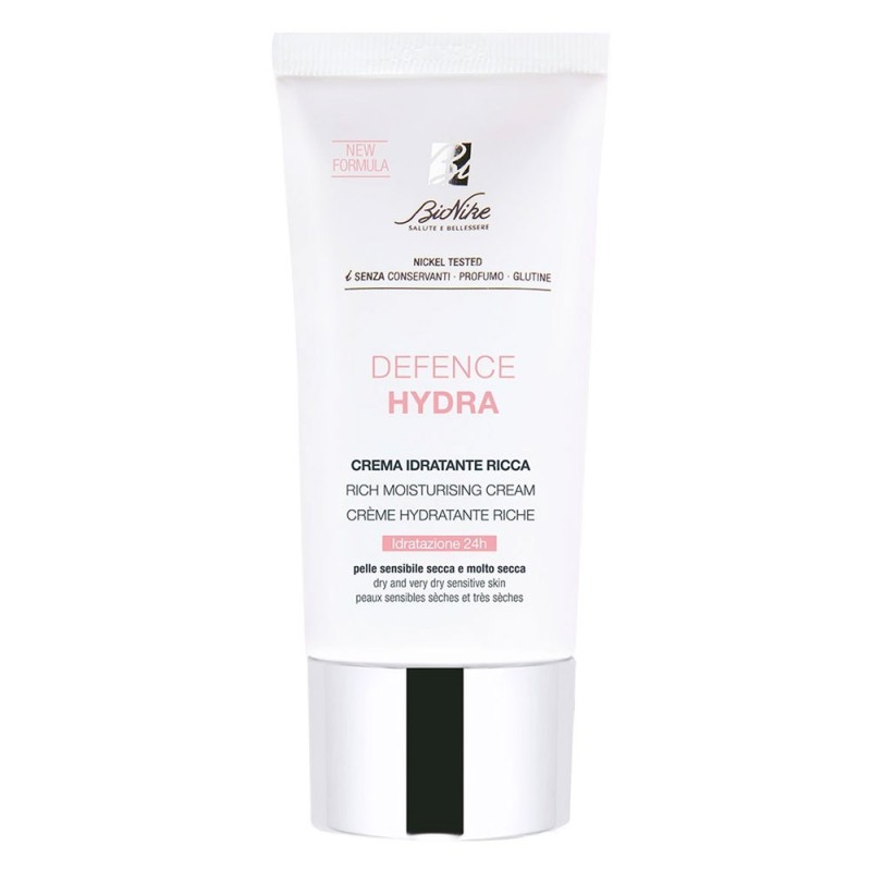 BioNike
defence hydra
crema idratante ricca
idratazione 24h