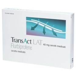 TransAct LAT
40 mg cerotti medicati
flurbiprofene
confezione da 10 cerotti medicati