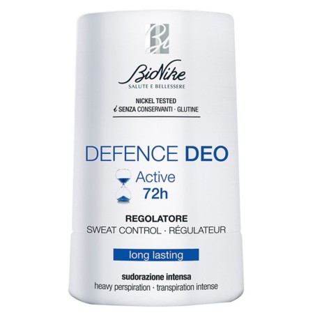 BioNike
Defence deo
active 72h
regolatore, sudorazione intense
roll-on da 50 ml