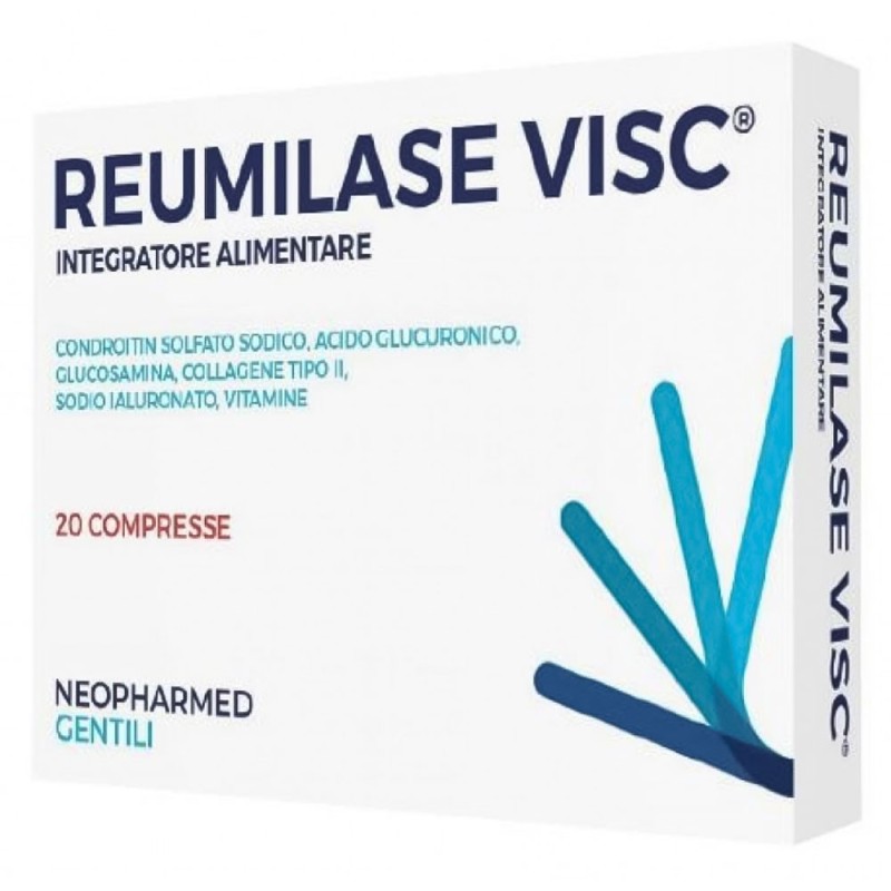 Reumilase Visc
Integratore alimentare
scatola da 20 compresse