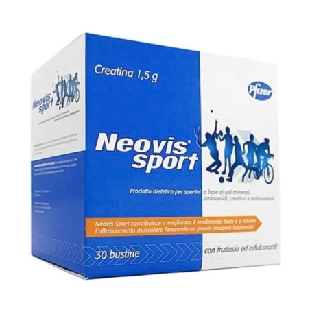 Neovis
Sport
creatina 1,5g
Prodotto dietetico a base di sali minerali, aminoacidi, creatina e antiossidanti.