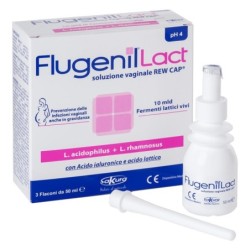 Flugenil
Lact
soluzione vaginale REW CAP
10 miliardi fermentio lattici vivi, con acido ialuronico e acido lattico.