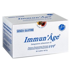 Immun'Age
Integratore alimentare si Papaya fermentata polvere FPP
senza glutine
confezione da 60 bustine da 3 g