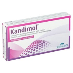 Kandimol
senza glutine
scatola da 20 compresse