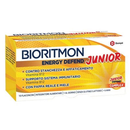 Bioritmon
energy defend junior
contro stanchezza e afficamento (vitamina B12)