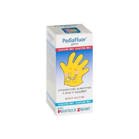 PediaFluor
gocce
Integratore alimentare a base di fluoro
senza glutine
flaconcino da 7 ml