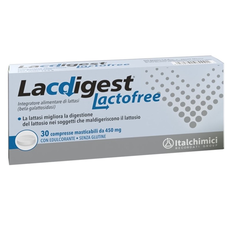 Lacdigest Lactofree La lattasi migliora la digestione del lattosio nei soggetti che maldigeriscono il lattosio