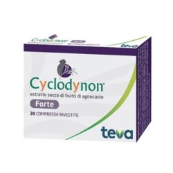 Cyclodynon
Forte
estratto secco di frutti di agnocasto
scatola da 30 compresse rivestite