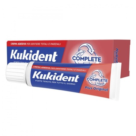 Kukident plus complete Crema Adesiva Per Protesi Dentarie tubetto da47g