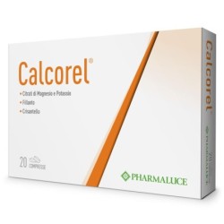 Calcorel
Non contiene glutine | senza lattosio | senza glucosio
scatola da 20 compresse