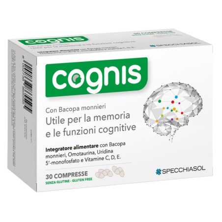 Cognis
Utile per la memoria e le funzioni cognitive
con Bacopa monnieri